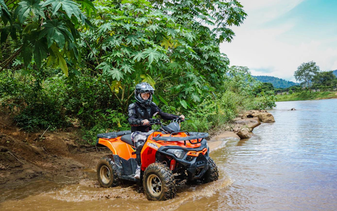 Chiang Mai Outdoor Adventure by 8Adventures: ATV, Whitewater Rafting or Waterfall Trek