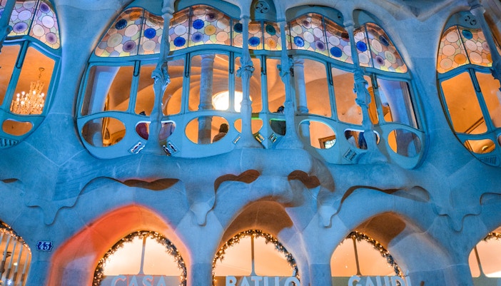 Casa Batlló at Night