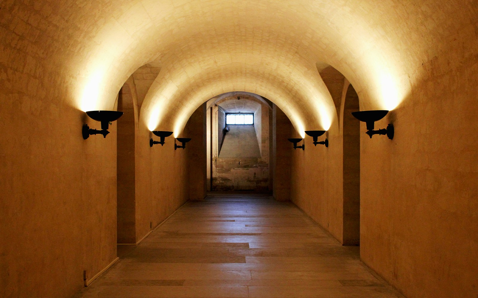 The crypt inside Paris Pantheon