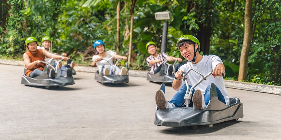 Singapore in April - Skyline Luge