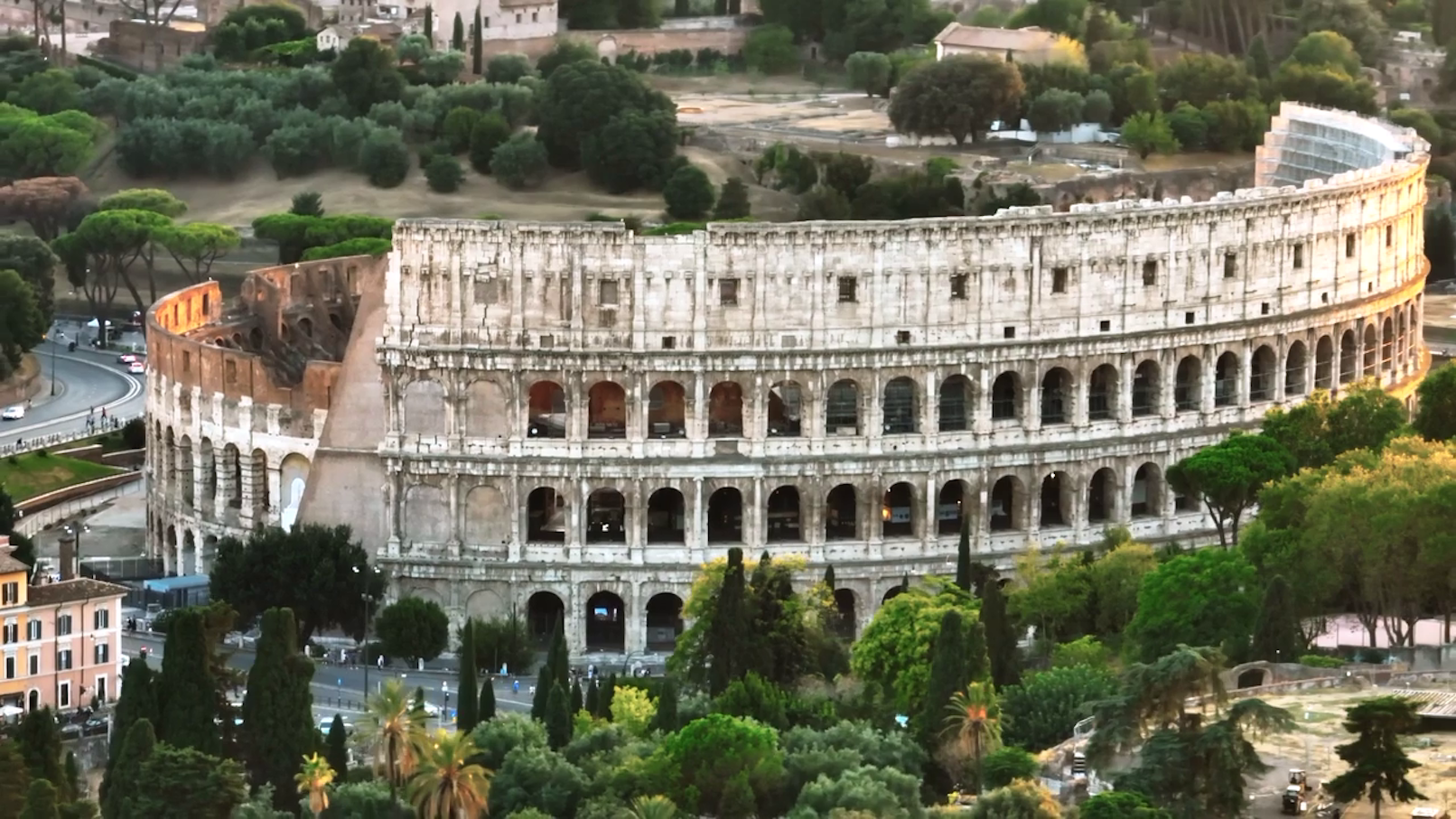 Gondolas on a canal in Venice City with historic buildings in the background.