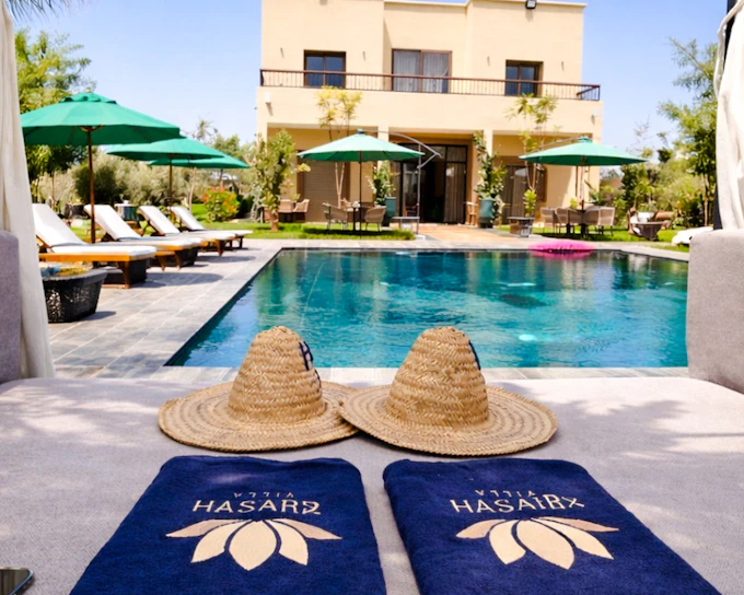 Marrakesh Villa Pool Day with 3-Course Moroccan Lunch and Round-Trip Transfers (Product 52922)