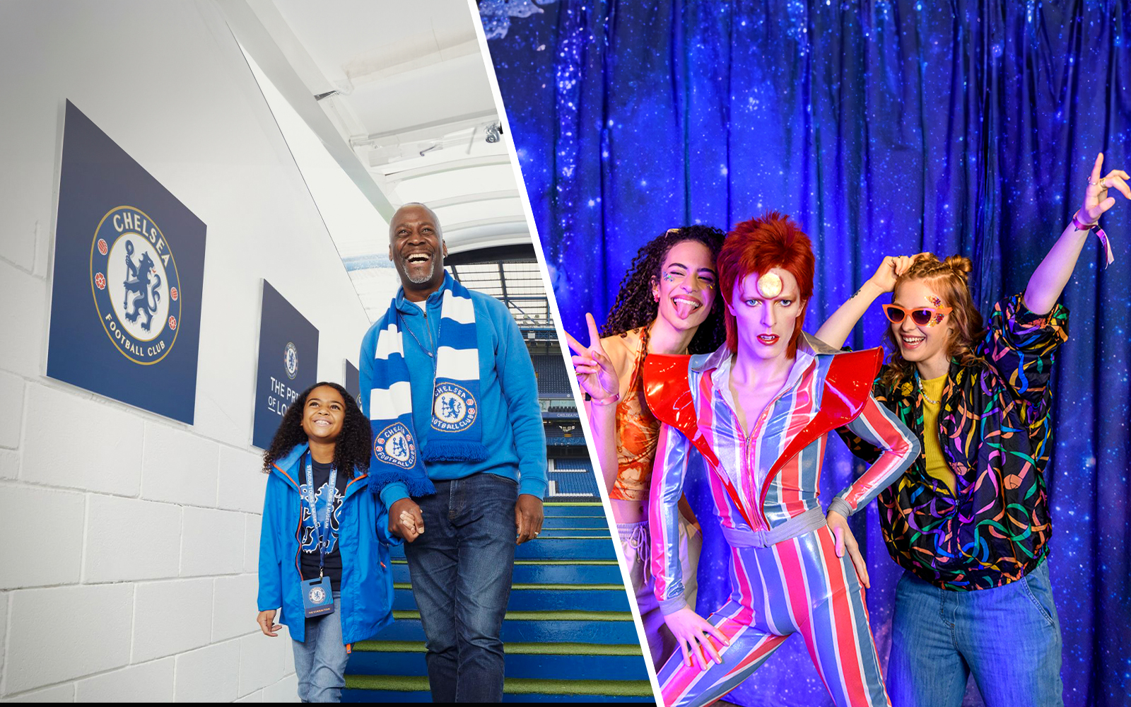 Combo (Save 10%): Chelsea FC Stadium & Museum + Madame Tussauds Tickets