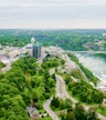 Scenic drive along Niagara Parkway