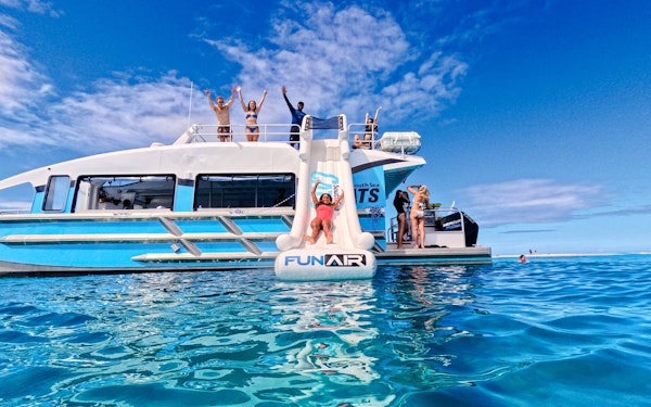 Ride and Slide: Half-Day Snorkelling Cruise with Hotel Transfers 