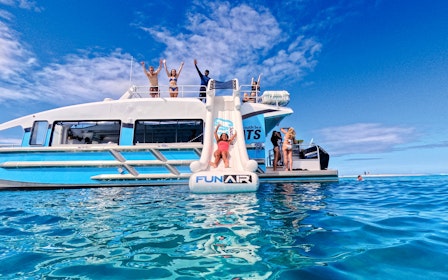 Ride and Slide: Half-Day Snorkelling Cruise with Hotel Transfers