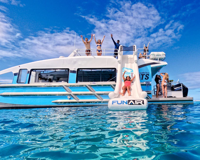 Ride and Slide: Half-Day Snorkelling Cruise with Hotel Transfers