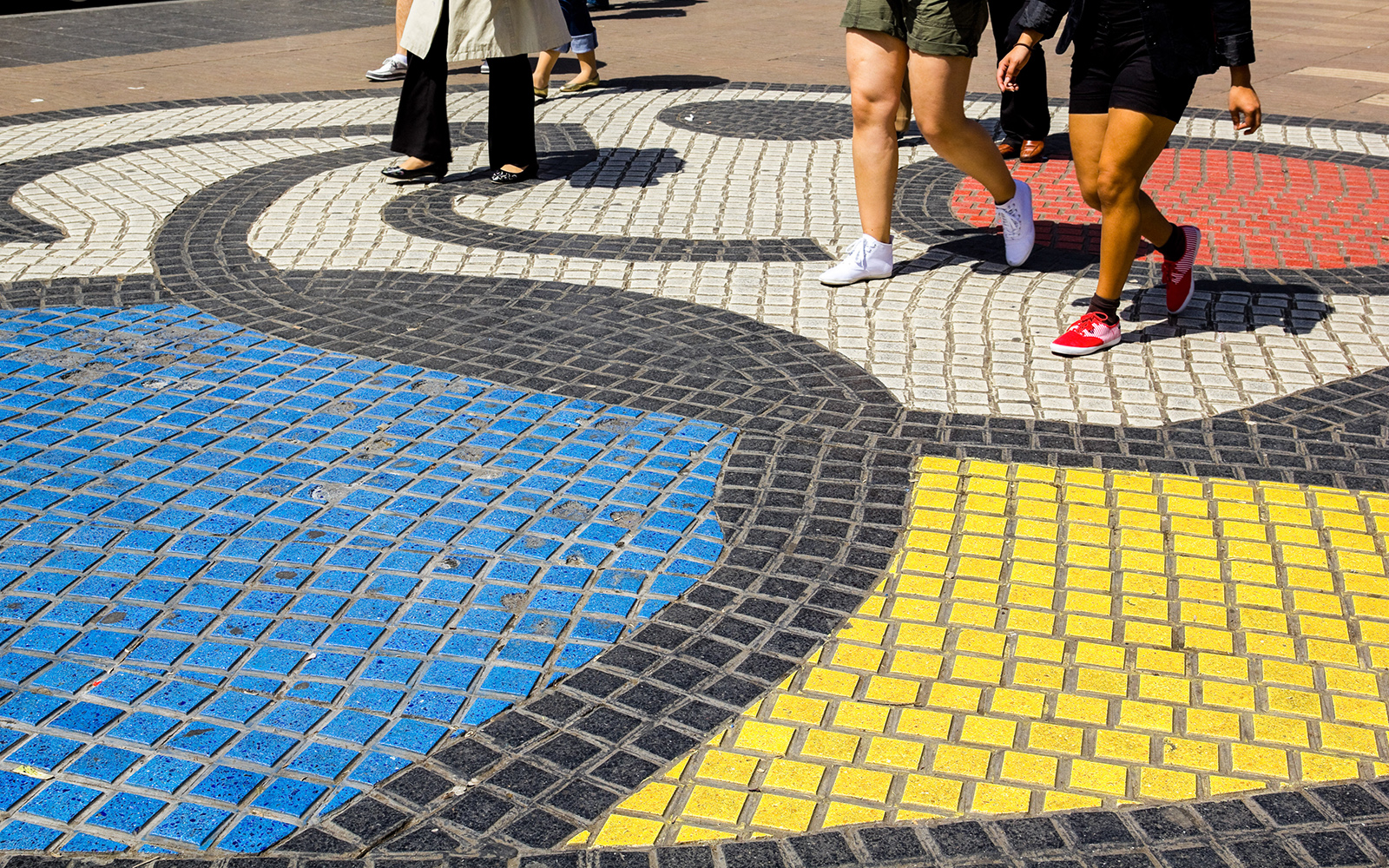 Joan Miro Foundation Mosaic Garden