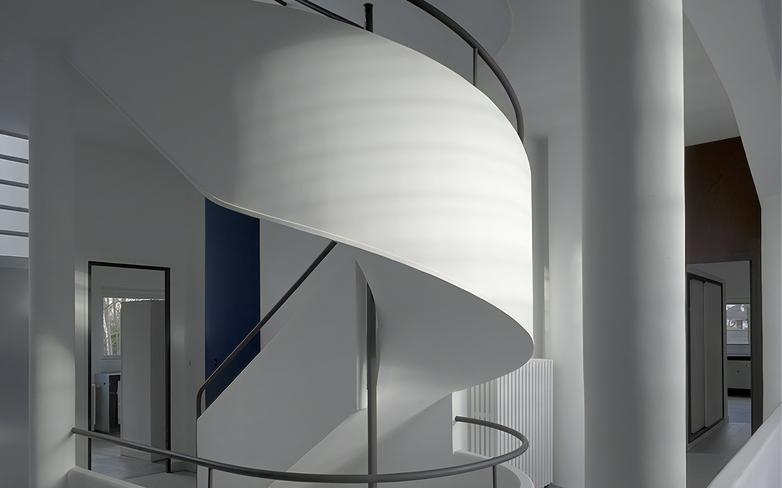 Villa Savoye - Circular Stairway