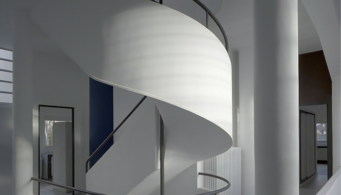 Villa Savoye - Circular Stairway