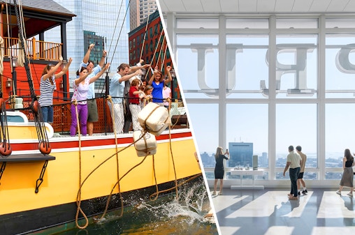 Kombiticket: Boston Tea Party Ships & Museum und View Boston