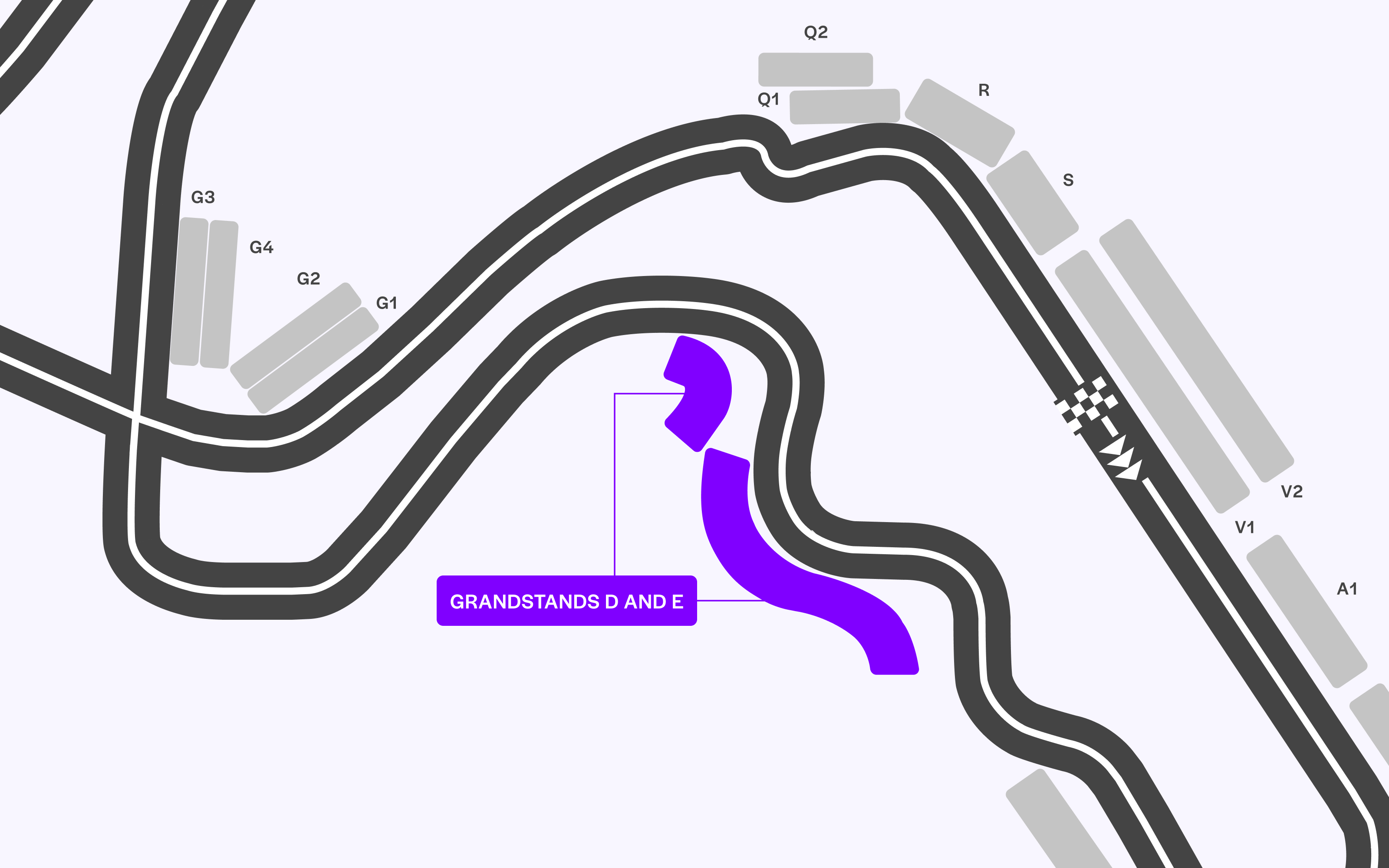 F1 Japanese GP Grandstands