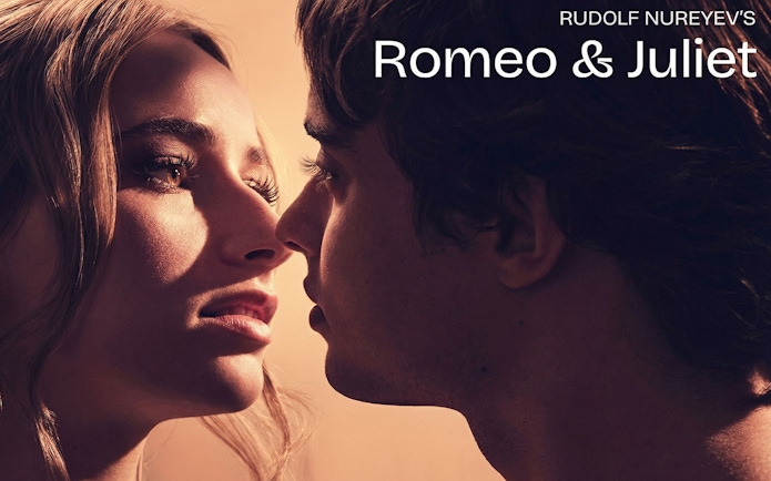 Romeo and Juliet close-up at London Coliseum West End show.