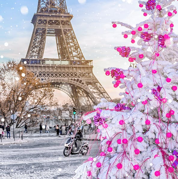 Celebrate Christmas at the Eiffel Tower