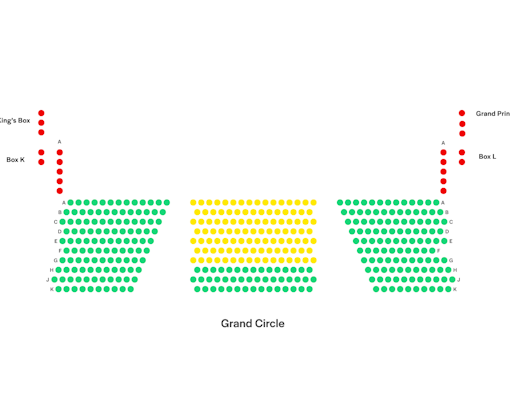 Theatre Royal Drury Lane Grand Circle