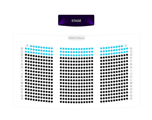 Cliffs Pavilion Seating Plan