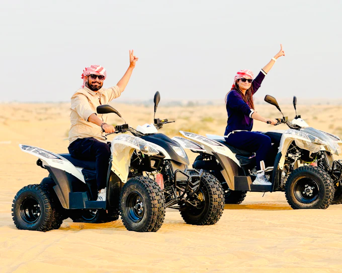 Abu Dhabi Desert Safari With 30 Mins Quad Bike Ride (Product 56989)