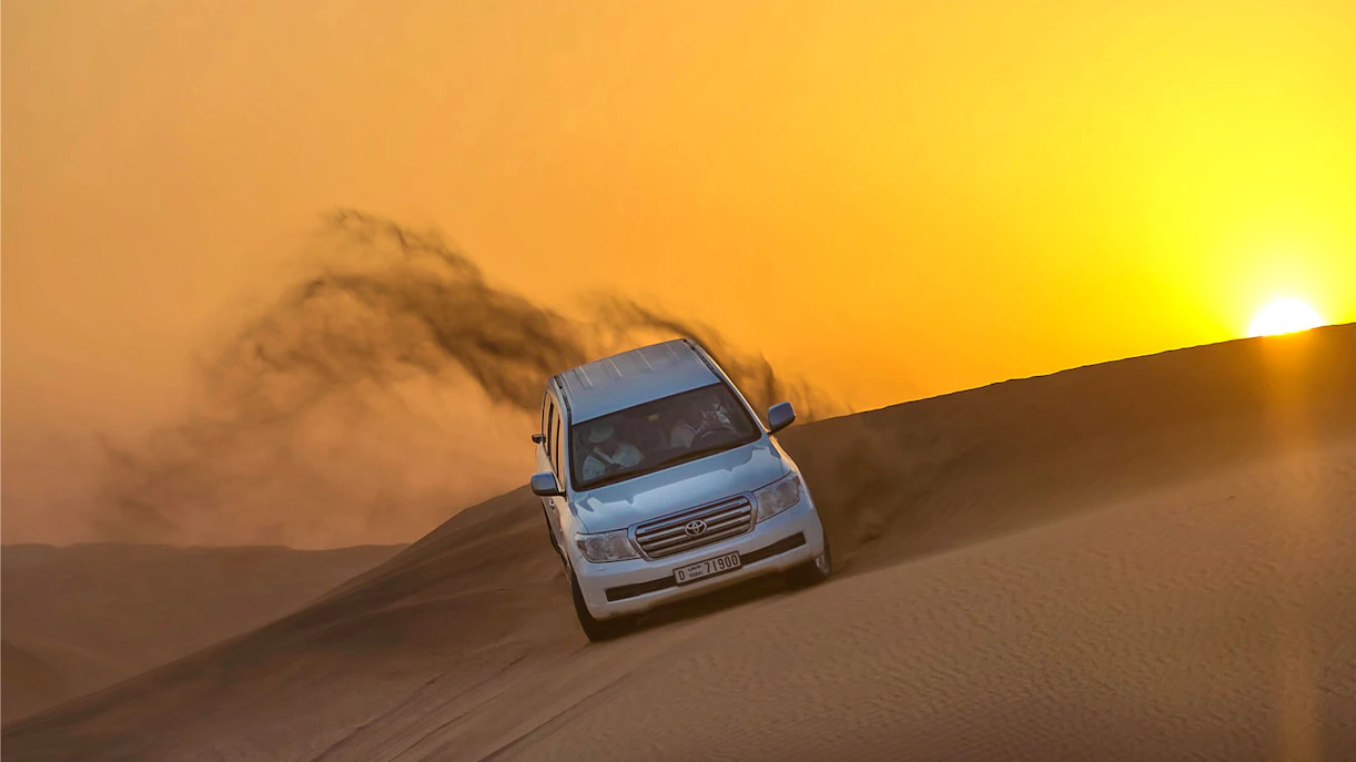 Duration - Dune bashing in Dubai
