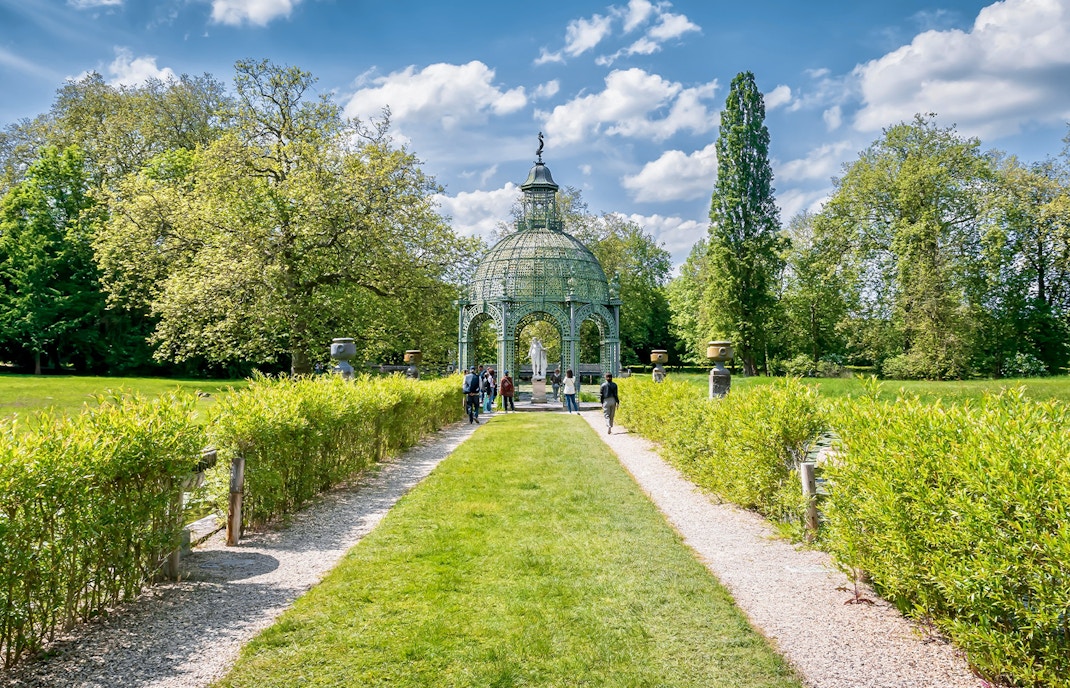 The English Garden of Castle Chantilly
