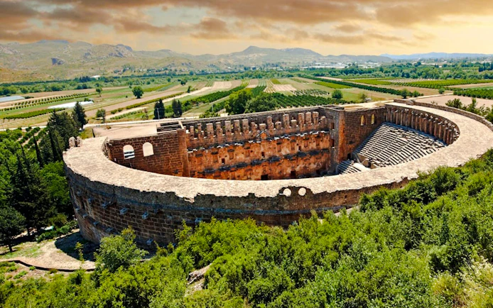 From Antalya: Perge and Aspendos Ancient Cities and Manavgat Waterfall Day Trip