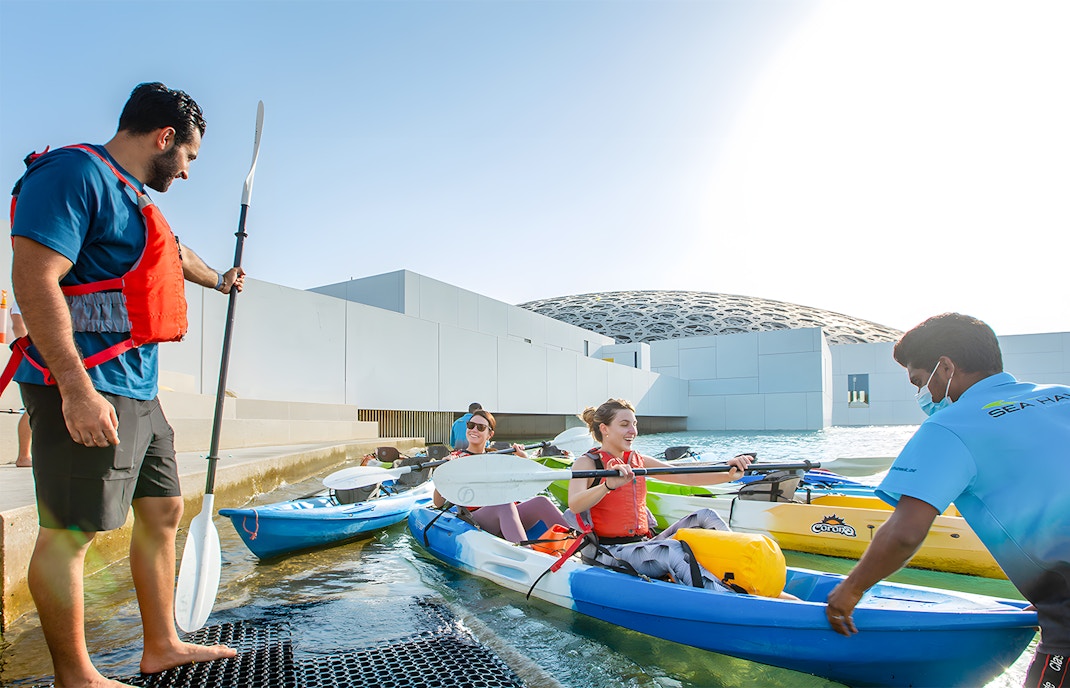 Louvre Abu Dhabi Guided Kayak Tour