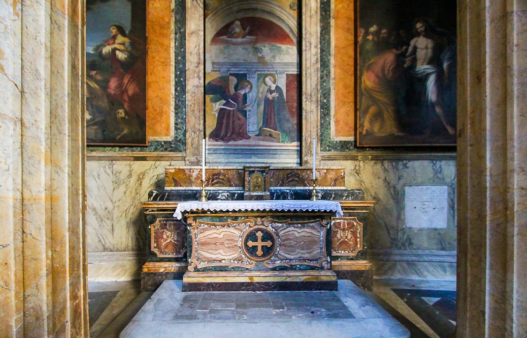 Rome Pantheon Chapel of the Annunciation
