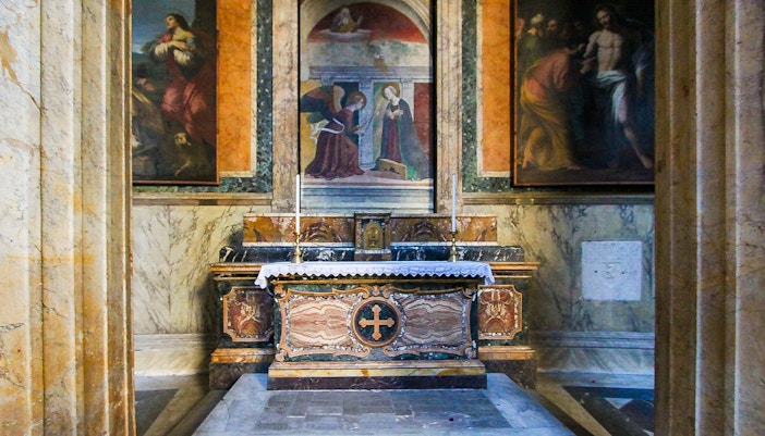 Rome Pantheon Chapel of the Crucifixion