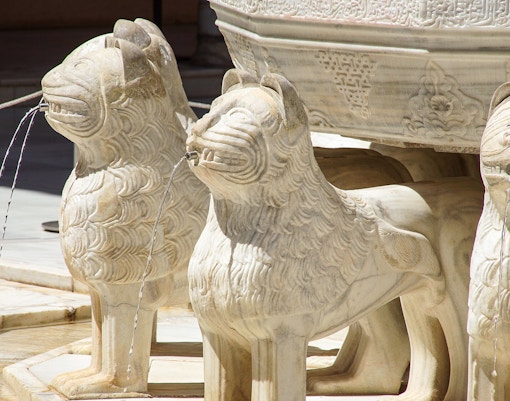 Ingressi e statue dell'Alhambra - biglietti