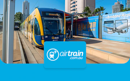 Airtrain Round-Trip Tickets: Brisbane Airport to/from Brisbane Altandi Train Station