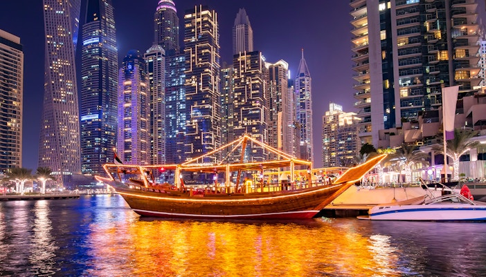 Dubai in April - Dhow Cruise