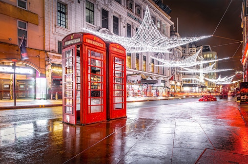 Golden Tours: Tour nocturno en autobús de las luces de Navidad de Londres