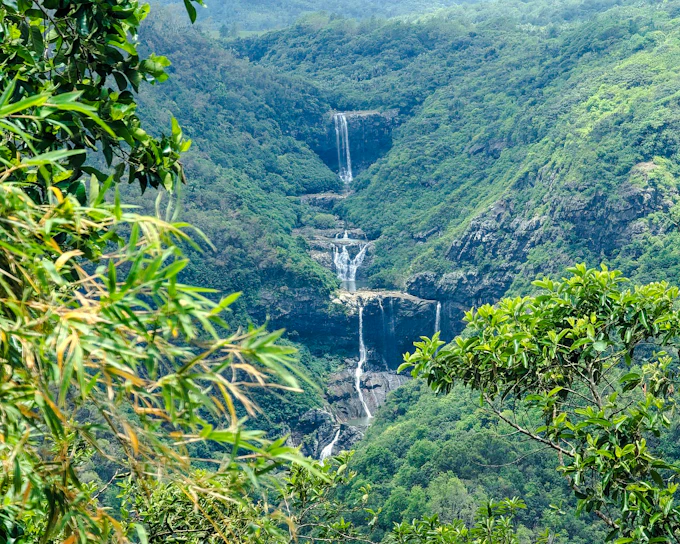 Private Tamarind Falls 7 Cascades Guided Hike and Southwest Mauritius Tour with Lunch