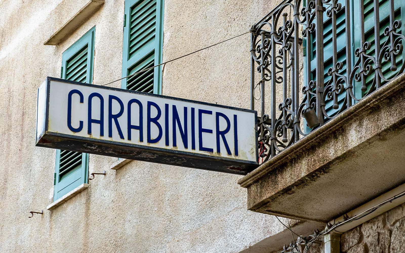 Carabinieri, Italian police station, Erice