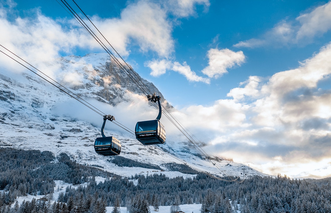 Eiger Express - Gondola Cable to Jungfraujoch