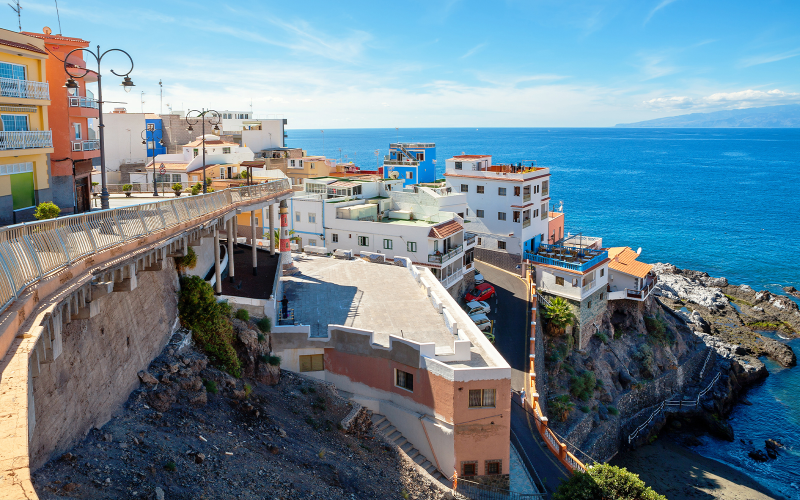 scenic view of Puerto de Santiago