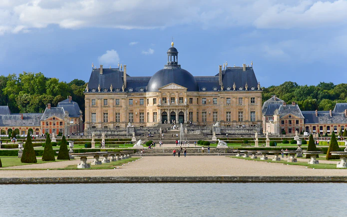 Vaux-le-Vicomte Château with gardens, part of Paris day tour.