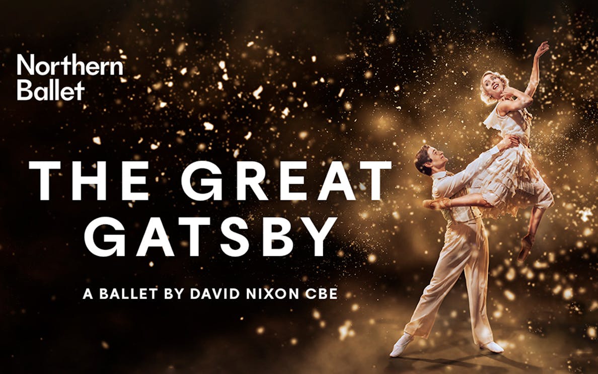 Northern Ballet dancers performing The Great Gatsby ballet.