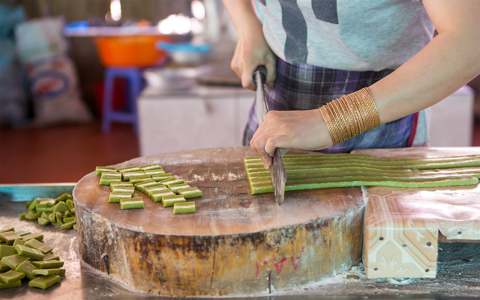 Visit a coconut candy workshop	