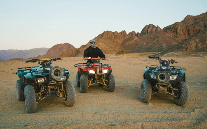 Safari en quad en Cappadoce avec prise en charge à l'hôtel