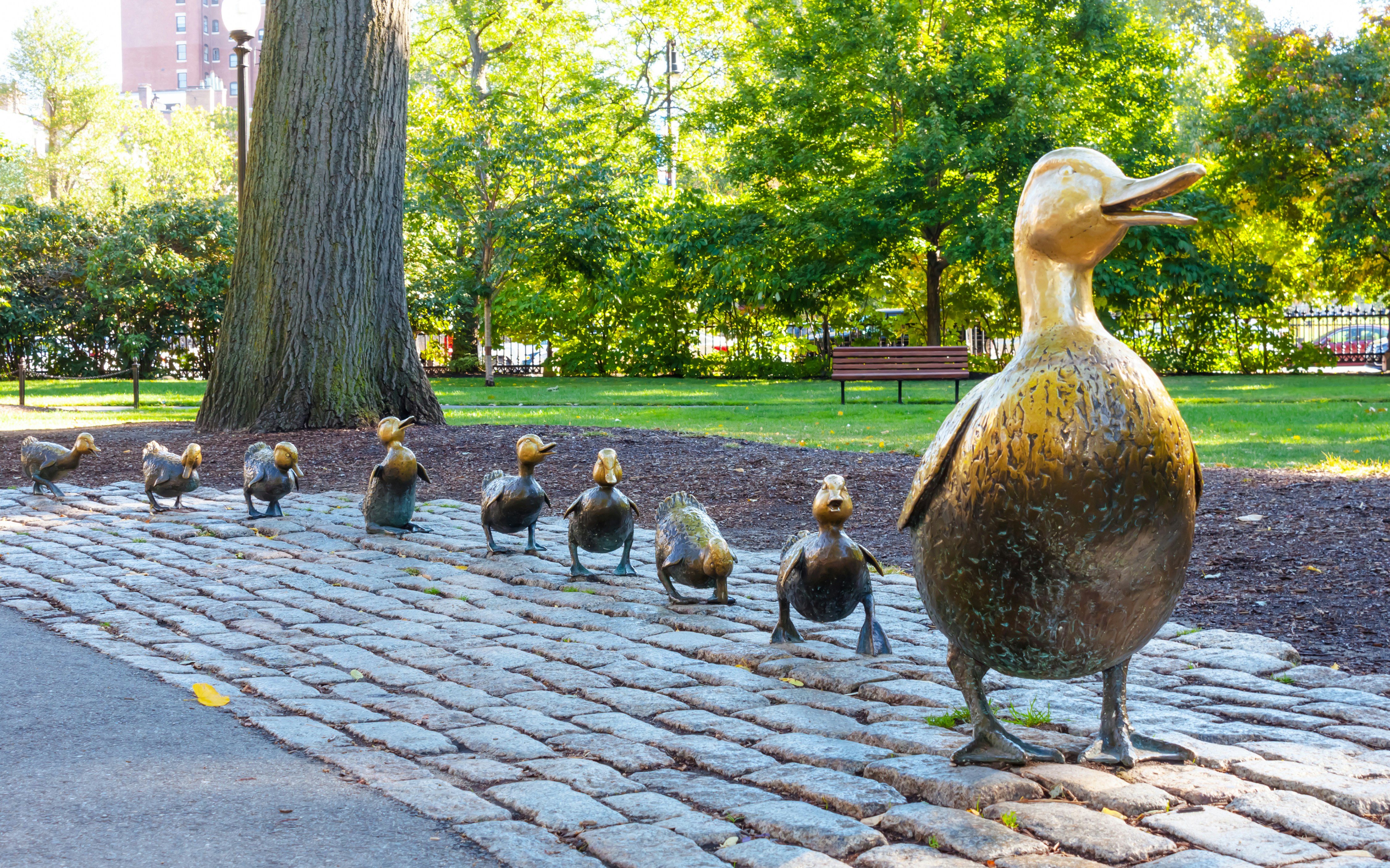 Make Way for Ducklings, Boston Public Garden