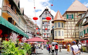 from kuala lumpur: bukit tinggi french village and genting highlands day trip with awana skyway cable car-2