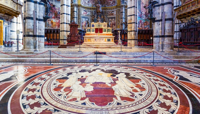 Siena Cathedral Art on Marble Floor