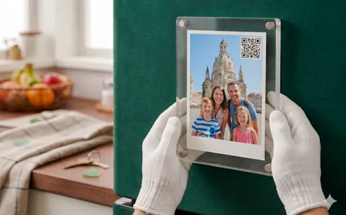 dresden neumarkt’ta 15 dakikalık özel portre çekimi, kişiye özel fotoğraflı mıknatıs ve qr kodlu video erişimi dahil-1