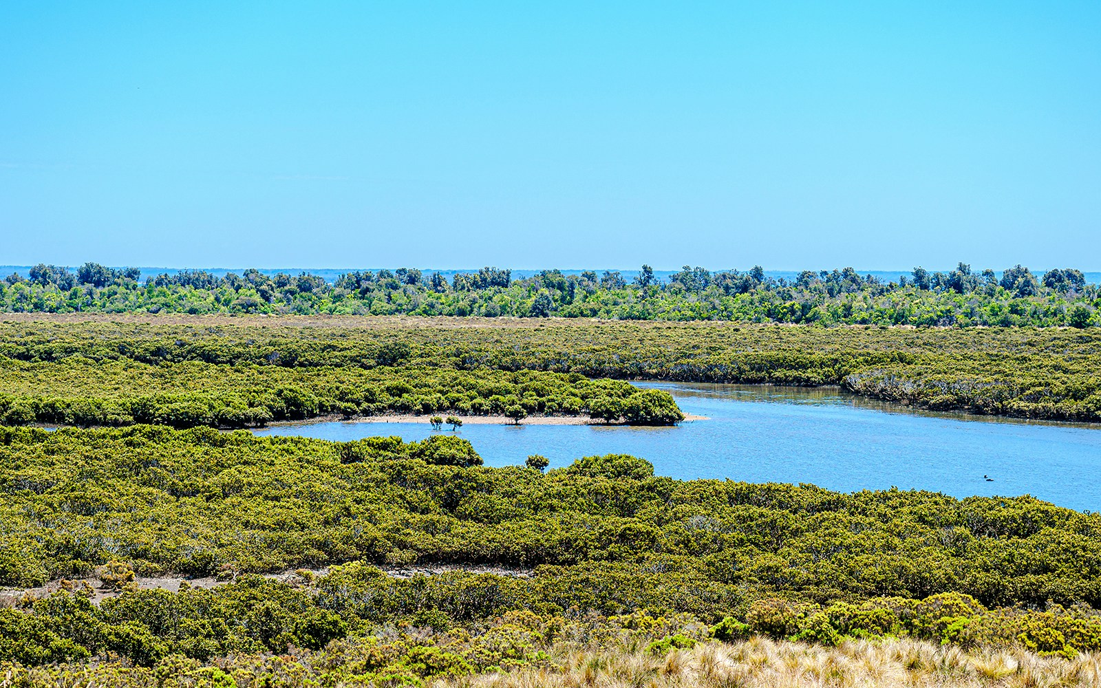 Rhyll Inlet, a Wetland reserve at Phillip Island