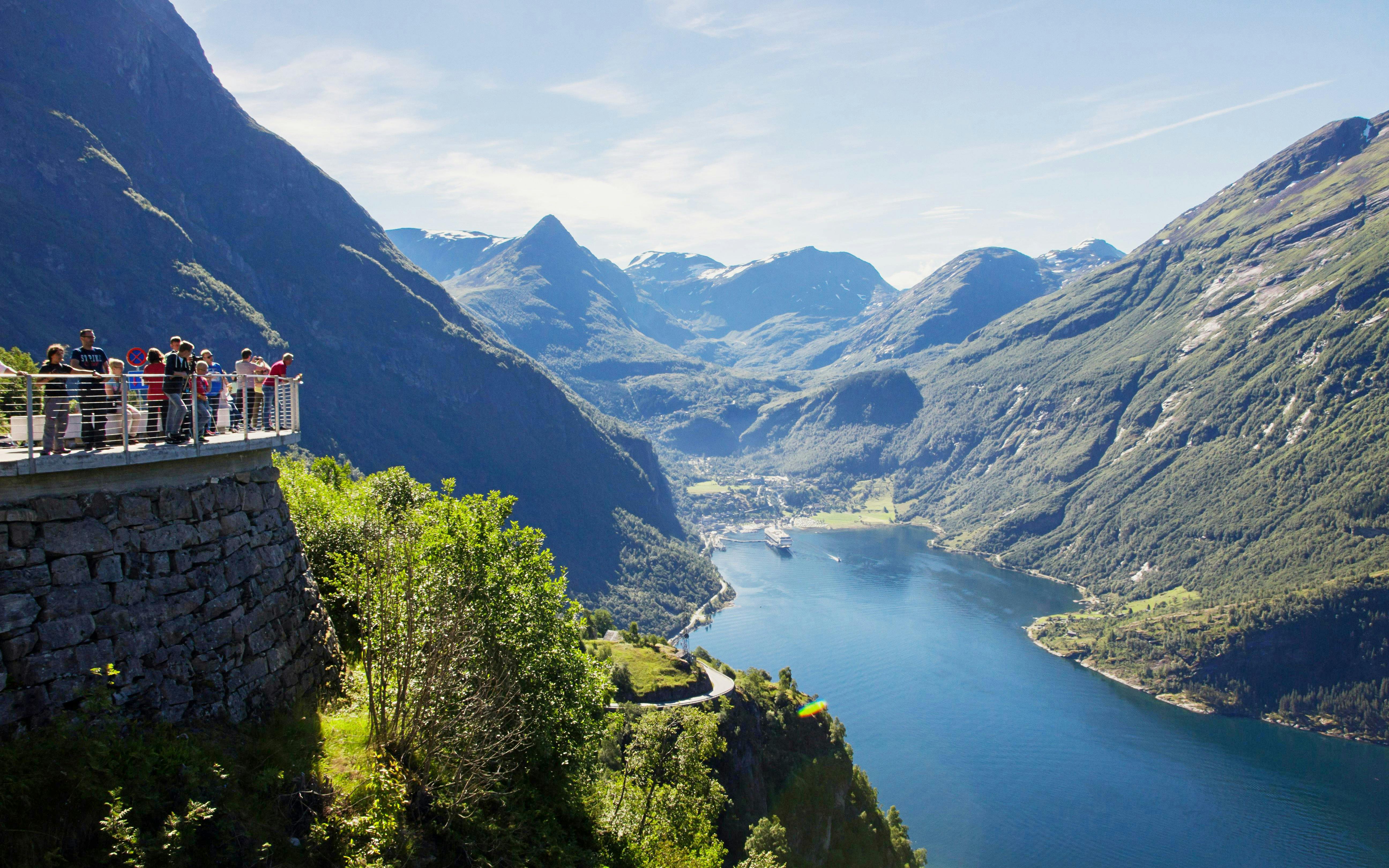 Punctul de belvedere Ørnesvingene