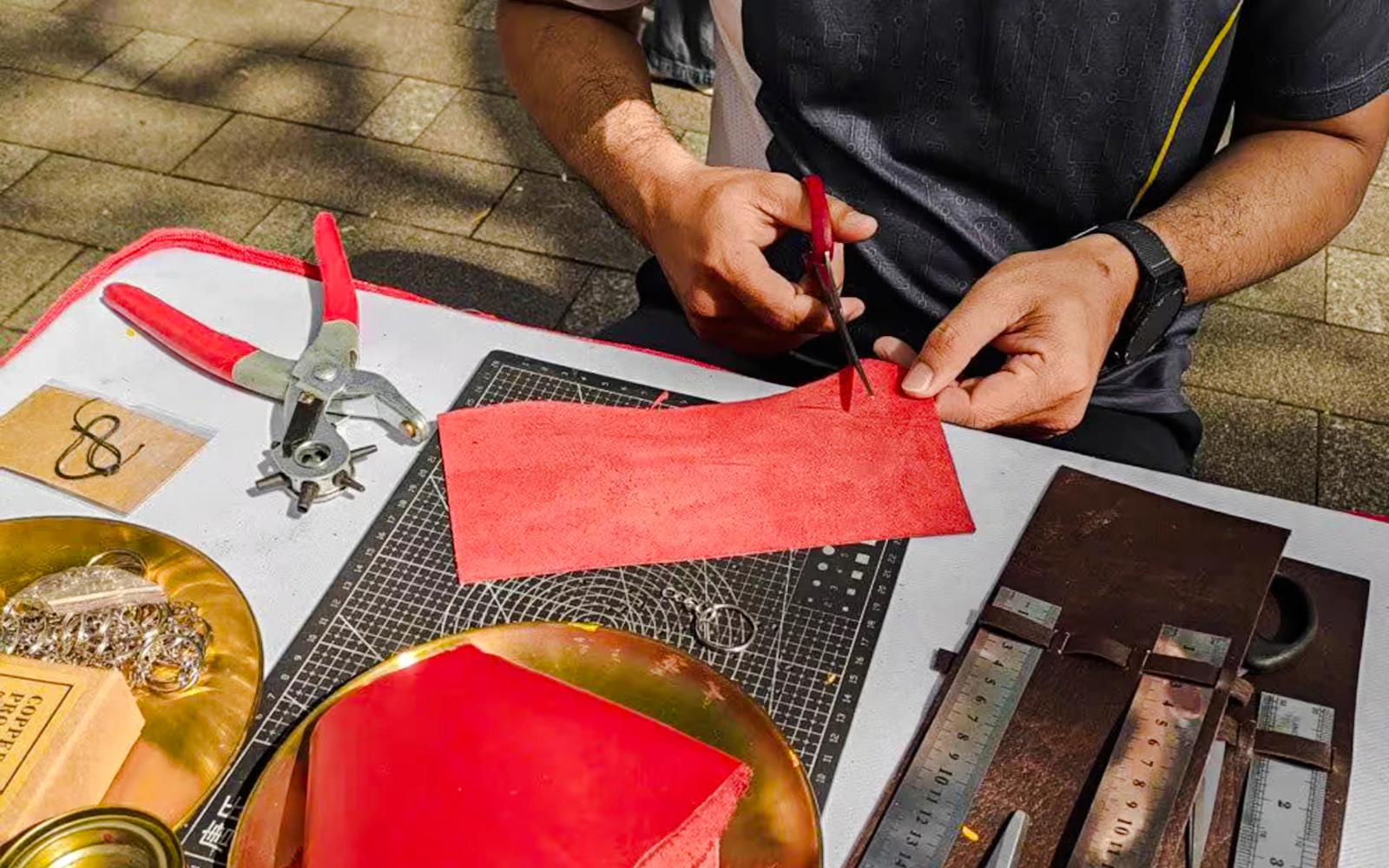 Ho Chi Minh City Leather Notebook-Making Workshop (Product 53582)