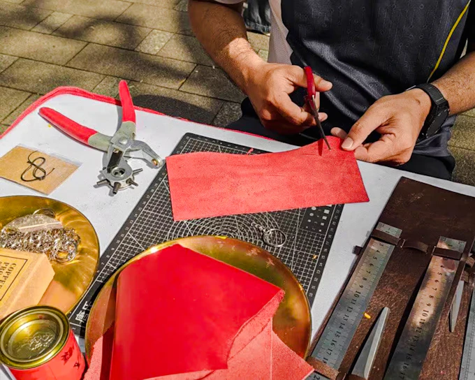 Ho Chi Minh City Leather Notebook-Making Workshop (Product 53582)