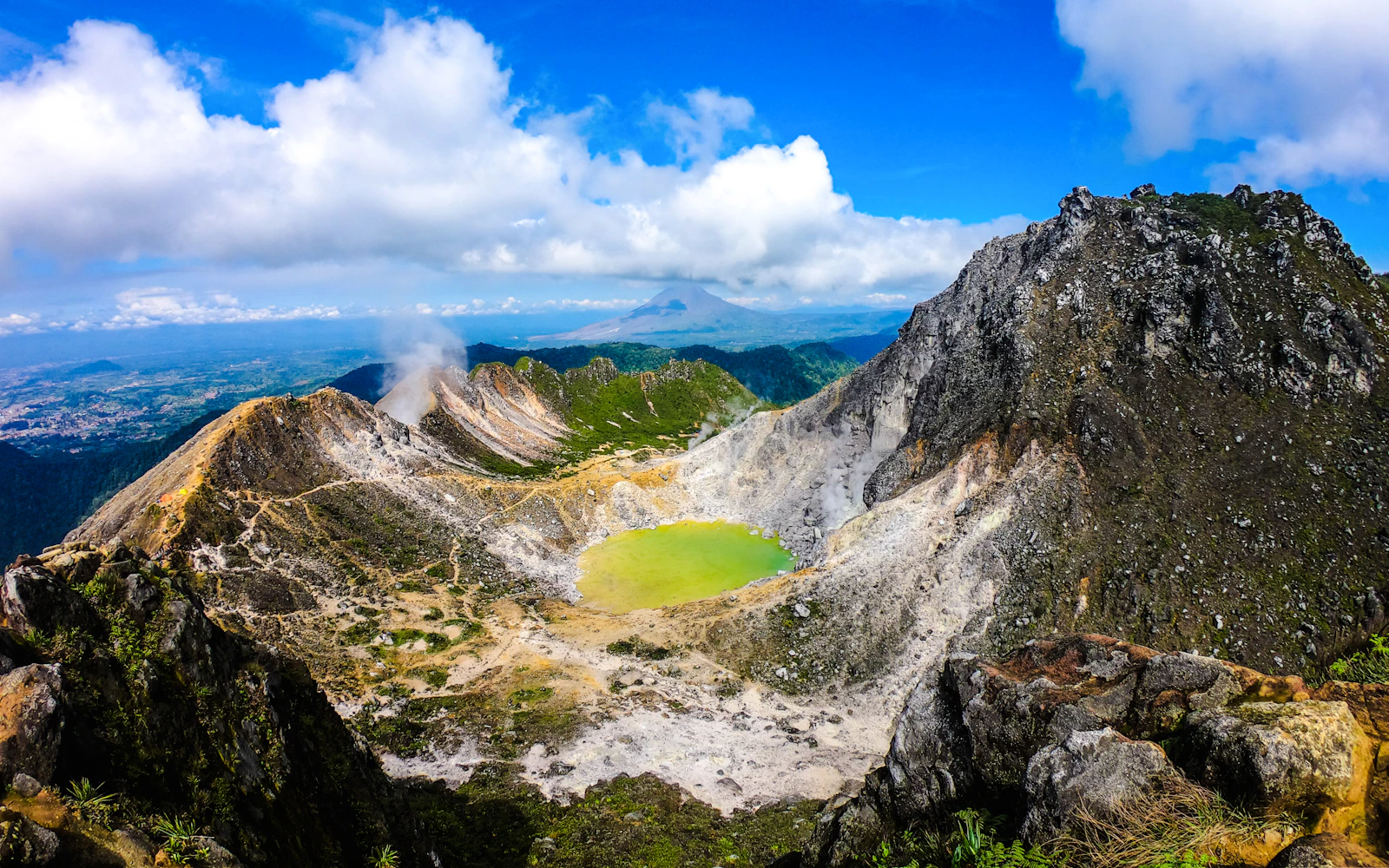 From Berastagi: Mount Sibayak Guided Hike with Hot Spring Entry Image 2
