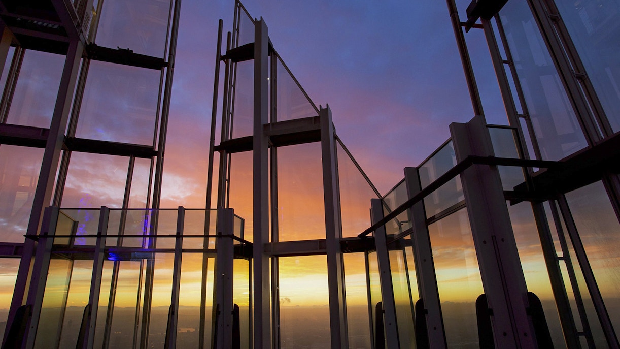 Sunset at The Shard