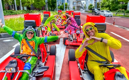 Tokyo: Rainbow Bridge & Tokyo Bay 2-Hr 30-Min Go-Karting Experience by STREET KART